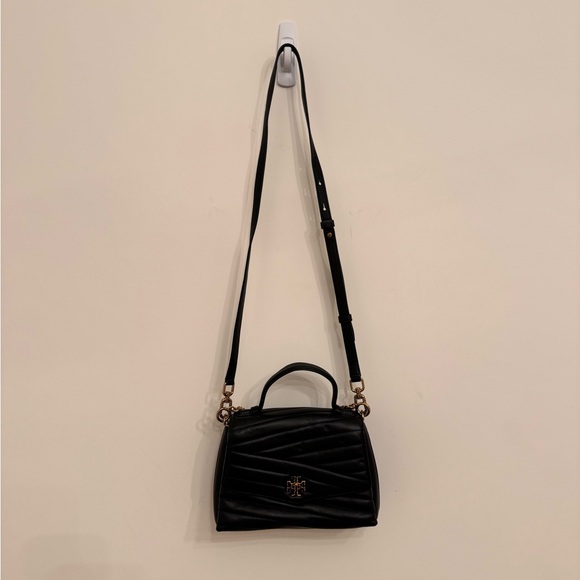 Tory Burch Black Quilted Leather Handbag - Picture 5 of 16